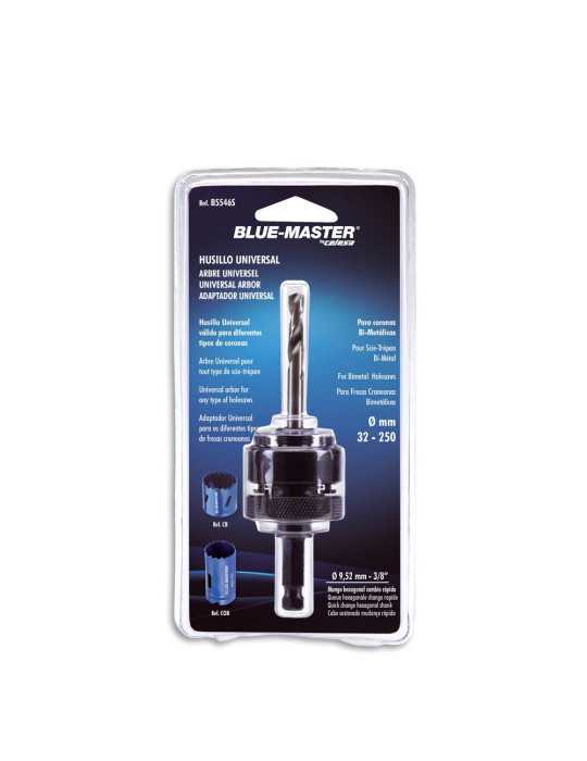 Husillo para Coronas de Ø32 A 250 mm Mango Hexagonal 9,5 mm BLUEMASTER
