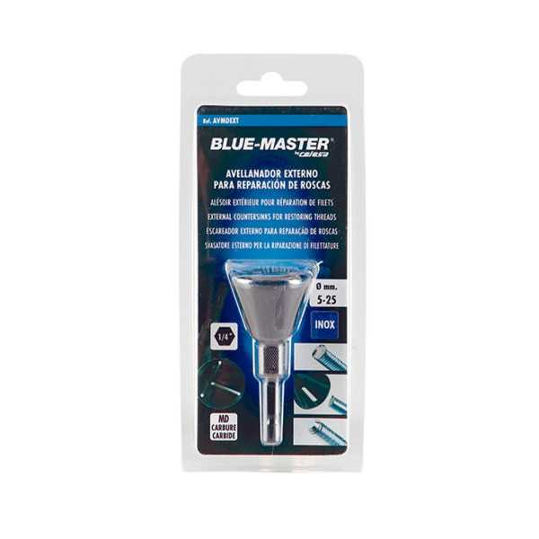 Avellanador Externo de Metal Duro (Tct) Ø5-25 mm BLUEMASTER