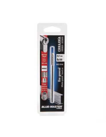 Fresa Rotativa Metal Duro Cerrajeros Ø6 x 25 x 60 mm BLUEMASTER 2