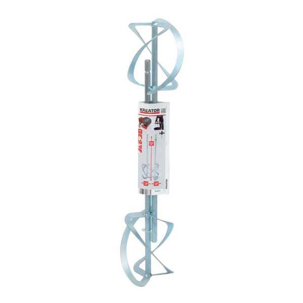 Mezclador Galvanizado, Doble, 2 x Ø120 x 550 mm, H13 KREATOR