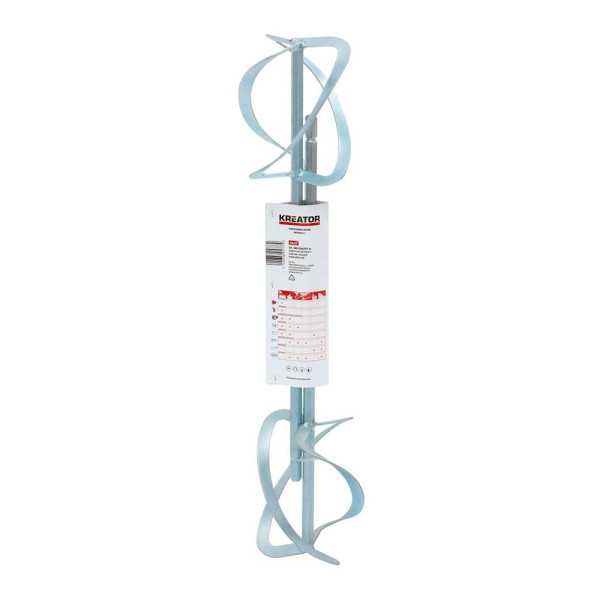 Mezclador Galvanizado, Doble, 2 x Ø120 x 550 mm, H13 KREATOR