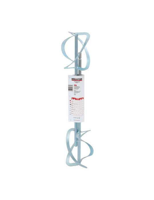 Mezclador Galvanizado, Doble, 2 x Ø120 x 550 mm, H13 KREATOR