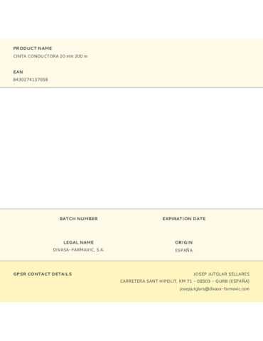 Cinta Conductora 20 mm 200 m PASTORMATIC 2