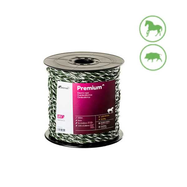 Cuerda Conductora 5 mm 200 m PASTORMATIC