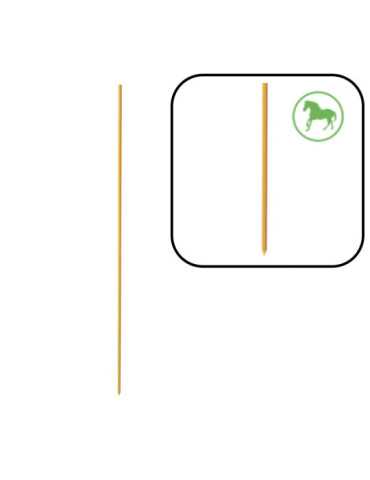 Pack 50 Piquetas Fibra Amarilla 150 cm PASTORMATIC