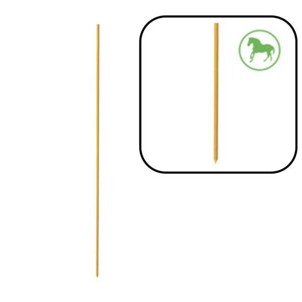 Pack 50 Piquetas Fibra Amarilla 150 cm PASTORMATIC
