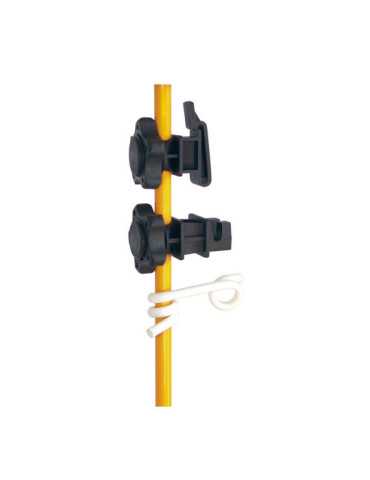 Pack 50 Piquetas Fibra Amarilla 150 cm PASTORMATIC 2