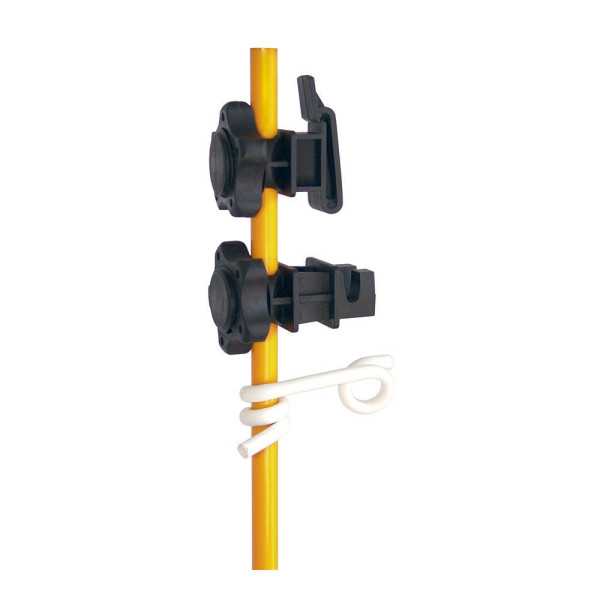 Pack 50 Piquetas Fibra Amarilla 150 cm PASTORMATIC