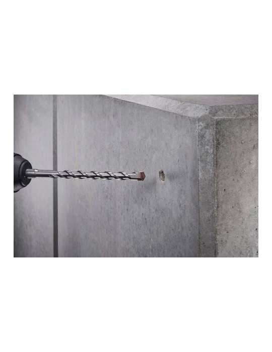 Broca Sds-Plus para Hormigón Filo de Carburo de Tungsteno, Juego 6 Piezas, Ø5,00 - Ø10 mm WOLFCRAFT