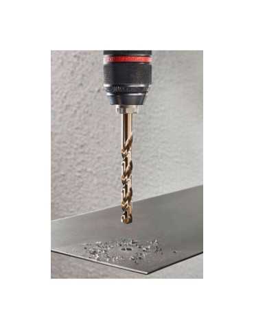 Brocas para Metal HSS Cobalto Rectificada, Ø2,00 - 8,00 mm, Juego 6 Piezas WOLFCRAFT 2