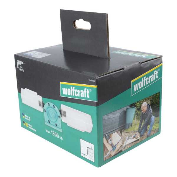 Bomba para Taladro, Solid 1300 l/h WOLFCRAFT