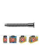 Caja 250 unid. Tornillo Ensamblaje Allen Din/Ref Ene Ø7x50mm Zincado CELO