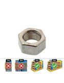 Caja 250 unid. Tuerca Hexagonal Din/Ref 934 Ø10mm Zincado CELO
