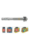 Anclaje Homologado CE Bap Ø8 x 115 mm/50 Zincado, Caja 40 uds CELO