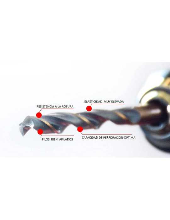 Broca para Metal F3 Hss-R DIN 338, Ø11,50 x 94/142 mm, 10 uds FISCHER