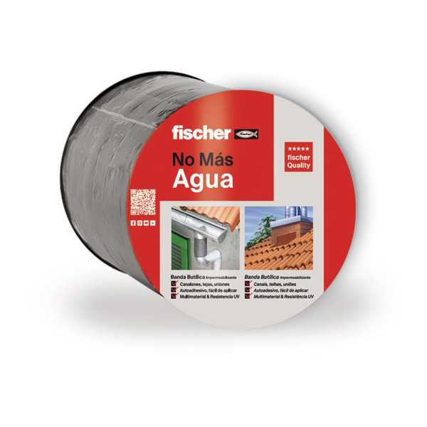Banda Butílica Gris 10 cm x 10 m FISCHER