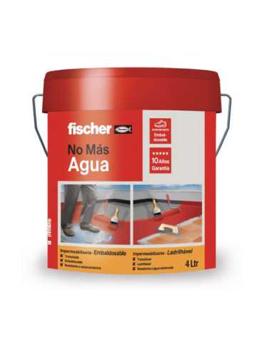 Impermeabilizante Embaldosable Terracota 4 L FISCHER