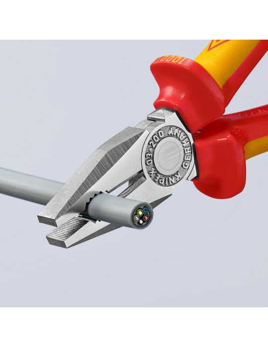 Alicates Universales 200 x 65 x 20 mm KNIPEX