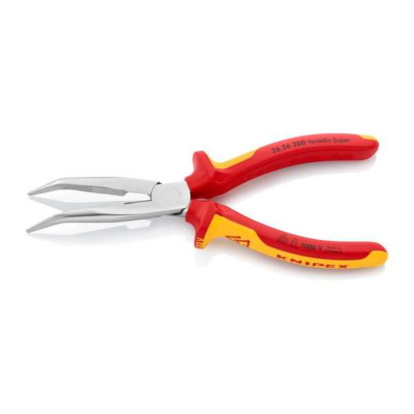 Alicates de Boca de Cigüeña Curvo 200 x 56 x 19 mm KNIPEX