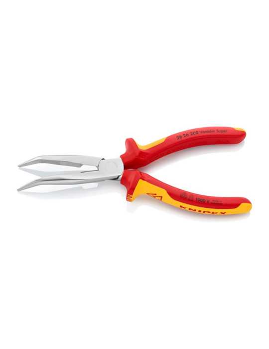 Alicates de Boca de Cigüeña Curvo 200 x 56 x 19 mm KNIPEX