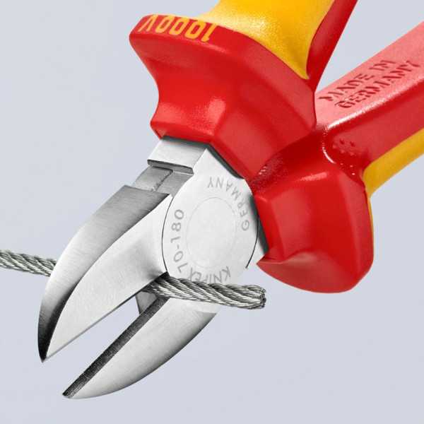 Alicates de Corte Diagonal 180 x 56 x 20 mm KNIPEX
