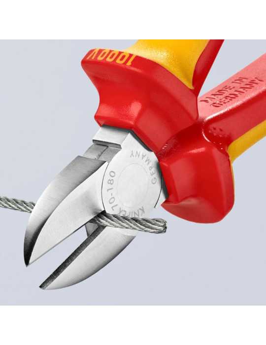 Alicates de Corte Diagonal 180 x 56 x 20 mm KNIPEX