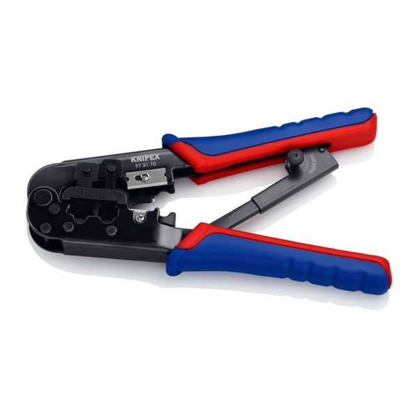 Crimpadora Entallar RJ11, RJ45, 190 x 70 x 18 mm KNIPEX