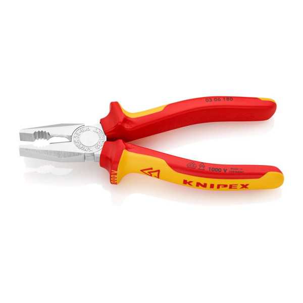 Alicates Universales 180 x 65 x 20 mm KNIPEX
