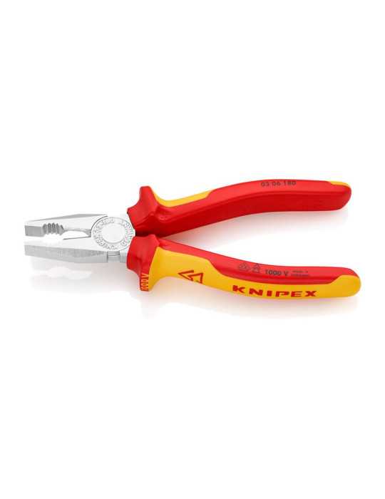 Alicates Universales 180 x 65 x 20 mm KNIPEX