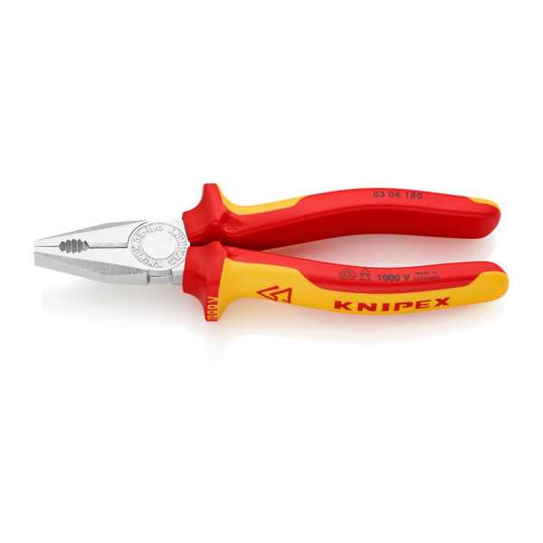 Alicates Universales 180 x 65 x 20 mm KNIPEX