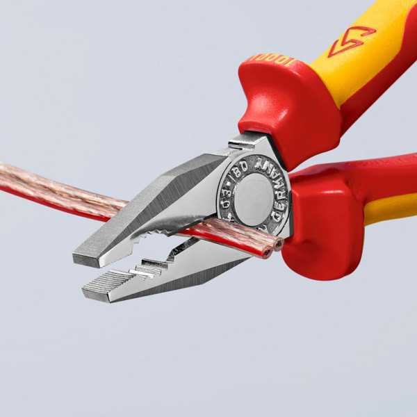 Alicates Universales 180 x 65 x 20 mm KNIPEX