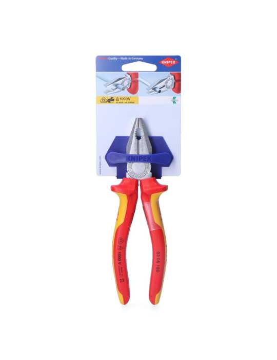 Alicates Universales 180 x 65 x 20 mm KNIPEX