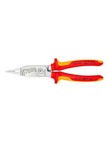 Alicates para Instalaciones Eléctricas Cromado 200 mm KNIPEX