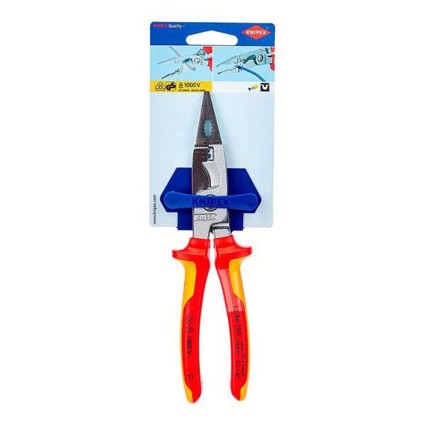 Alicates para Instalaciones Eléctricas Cromado 200 mm KNIPEX