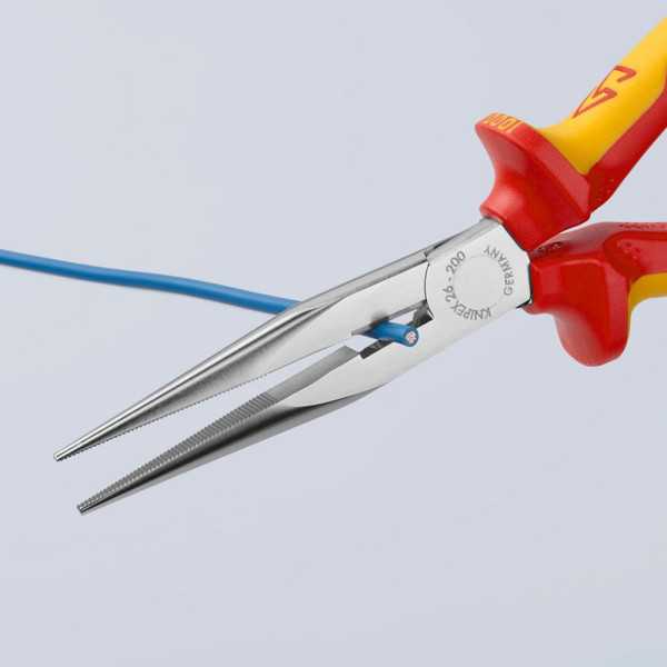 Alicates de Boca de Cigueña Recto 200 x 56 x 19 mm KNIPEX