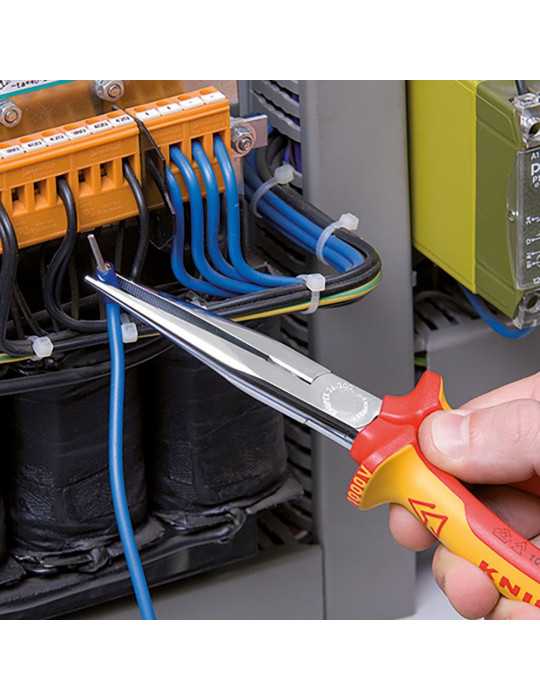 Alicates de Boca de Cigueña Recto 200 x 56 x 19 mm KNIPEX