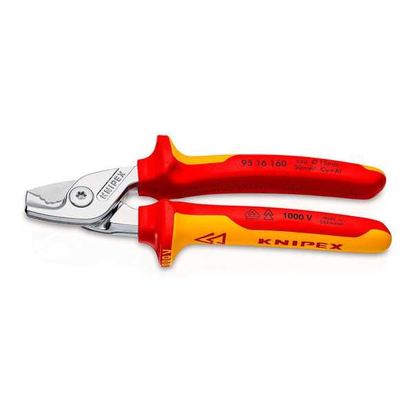 Tijera para Cables 160 x 60 x 28 mm KNIPEX