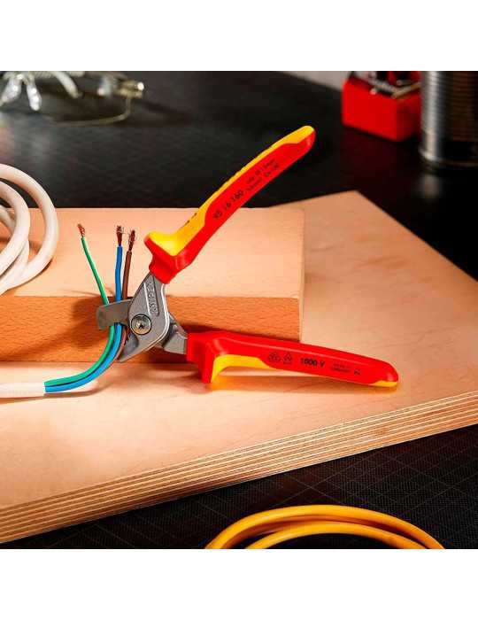 Tijera para Cables 160 x 60 x 28 mm KNIPEX