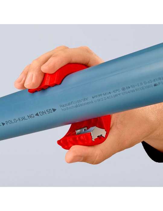Cortatubos BiX® para Tubos de Plástico y Manguitos de Sellado KNIPEX