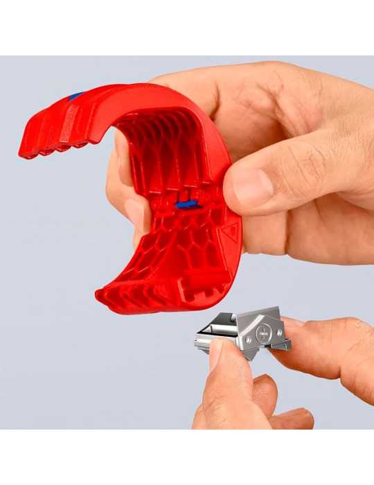 Cortatubos BiX® para Tubos de Plástico y Manguitos de Sellado KNIPEX
