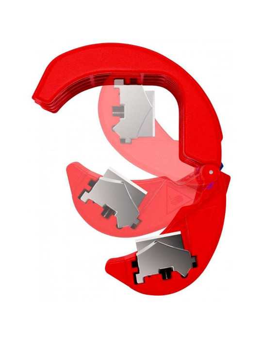 Cortatubos BiX® para Tubos de Plástico y Manguitos de Sellado KNIPEX