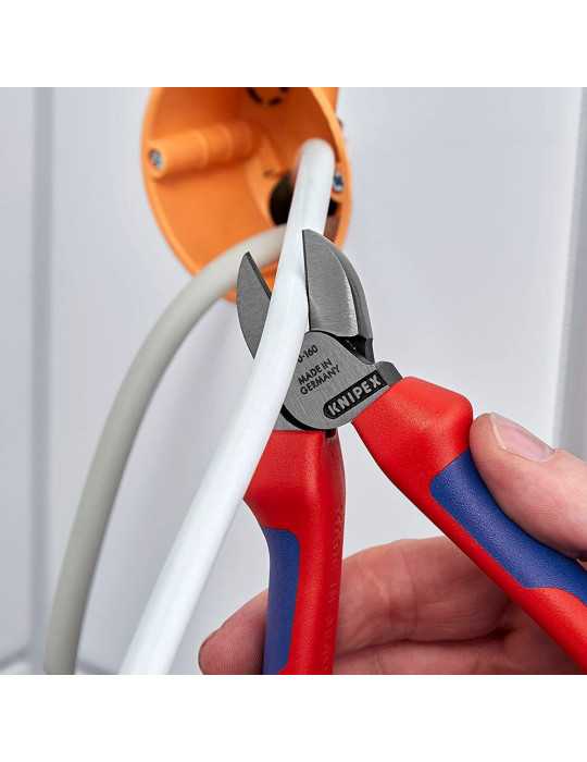 Alicates de Corte Diagonal 165 x 53 x 21 mm KNIPEX