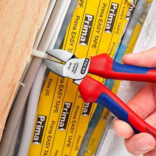 Alicates de Corte Diagonal 165 x 53 x 21 mm KNIPEX
