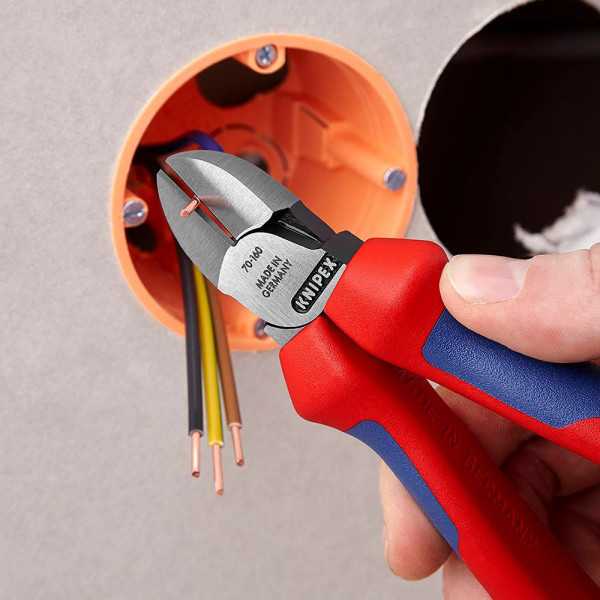 Alicates de Corte Diagonal 165 x 53 x 21 mm KNIPEX