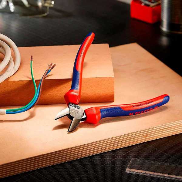 Alicates de Corte Diagonal 165 x 53 x 21 mm KNIPEX
