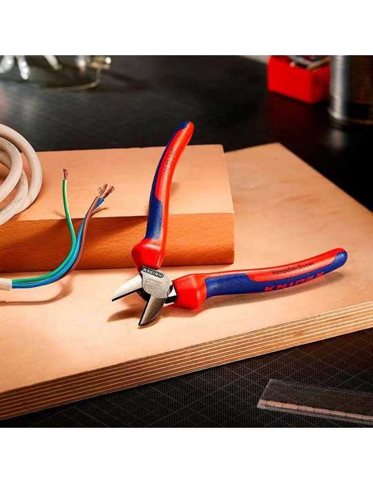 Alicates de Corte Diagonal 165 x 53 x 21 mm KNIPEX