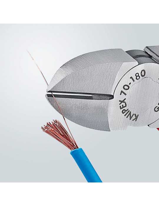 Alicates de Corte Diagonal 185 x 54 x 22 mm KNIPEX