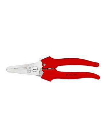 Tijera Universal con Revestimiento de Plástico Pulida 190 mm KNIPEX