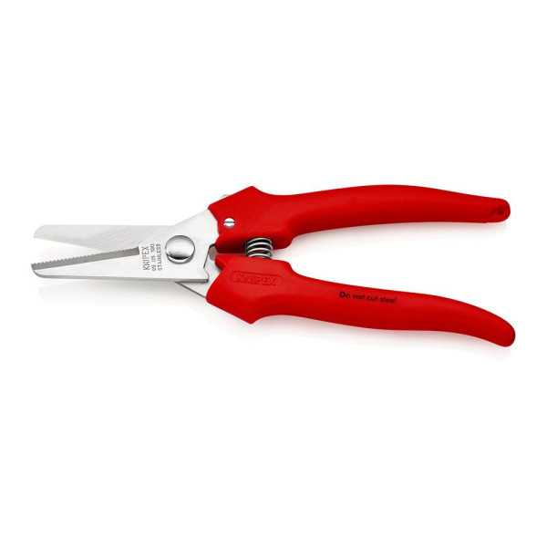 Tijera Universal con Revestimiento de Plástico Pulida 190 mm KNIPEX