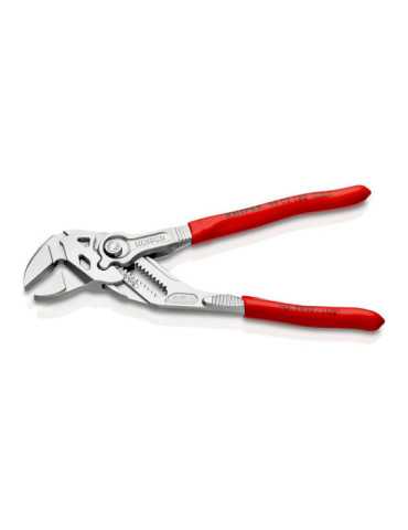 Tenazas Llave Alicate y Llave en una Sola Herramienta Recubiertos de Plástico Cromado 180 mm KNIPEX 2